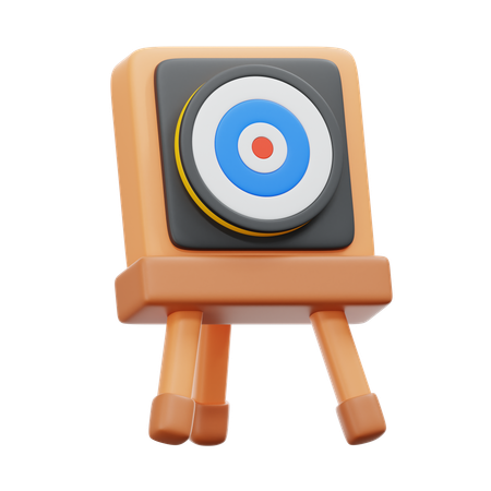 Business Target  3D Icon