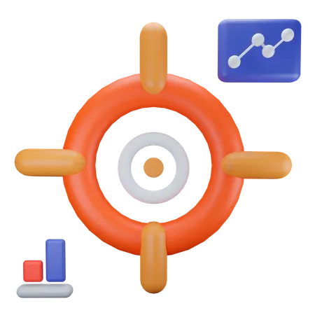 Business Target  3D Illustration