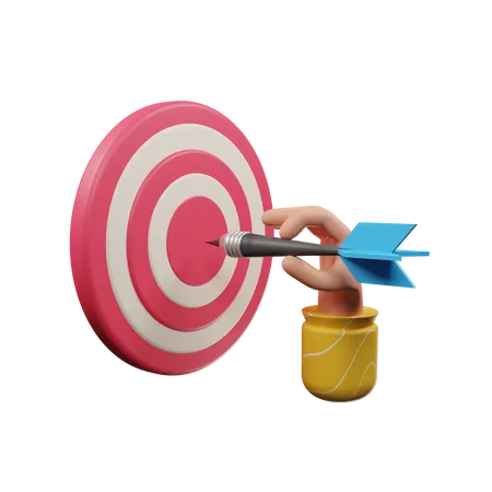 Business Target  3D Illustration