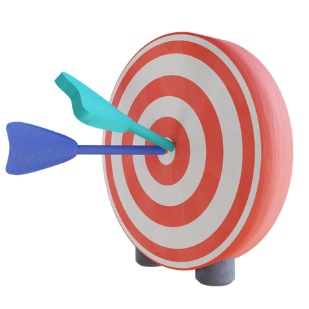 Business Target  3D Illustration