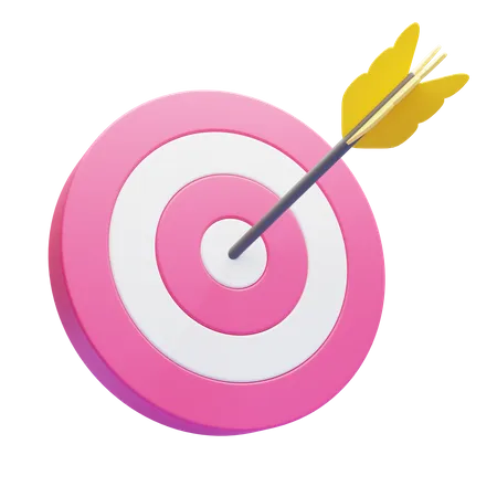 Business Target  3D Icon
