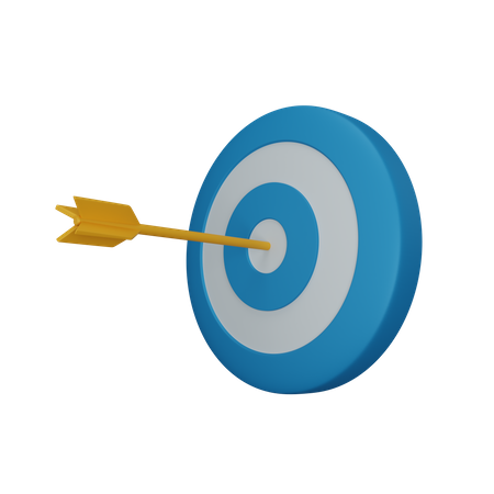 Business target 3D Icon