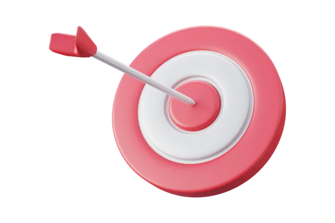 Business Target  3D Icon