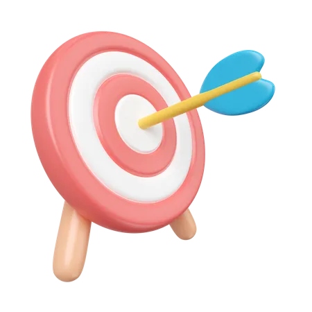 This Is Target 3 D Render Illustration Icon High Resolution Png File Isolated On Transparent Background Available 3 D Model File Format Blend Gltf And Obj 3D Icon