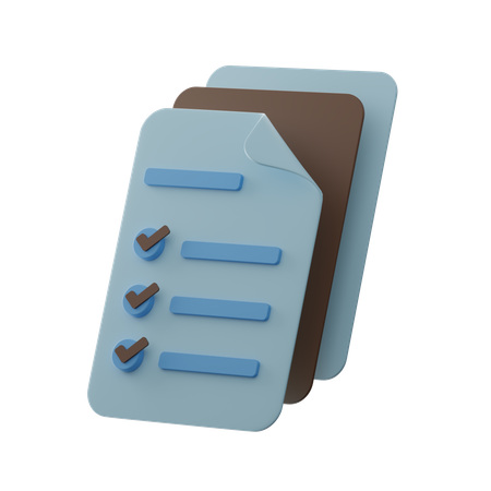 Business Task  3D Icon