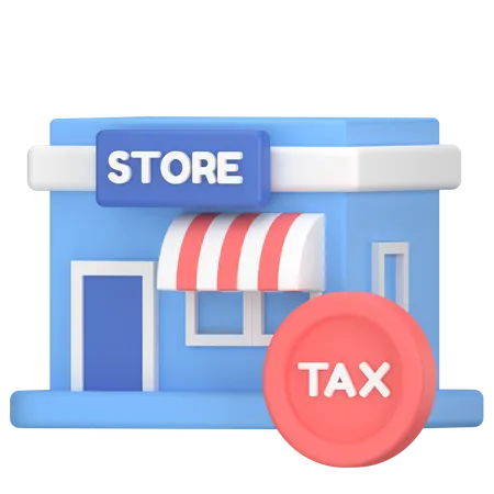 Tax From Business Ownership 3D Icon