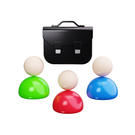 Business Team  3D Icon