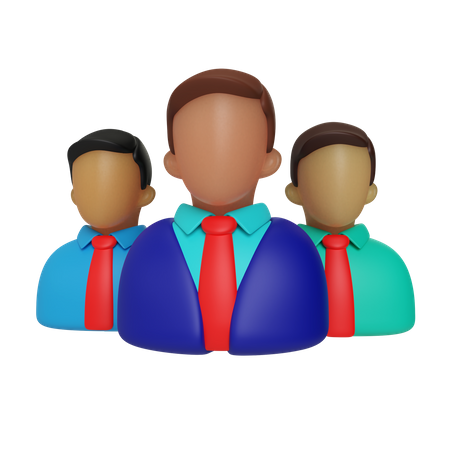 Business Team  3D Icon