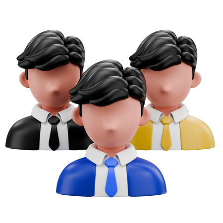 Business Team  3D Icon