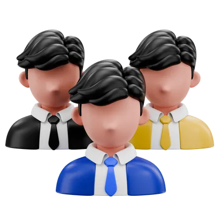Business Team  3D Icon