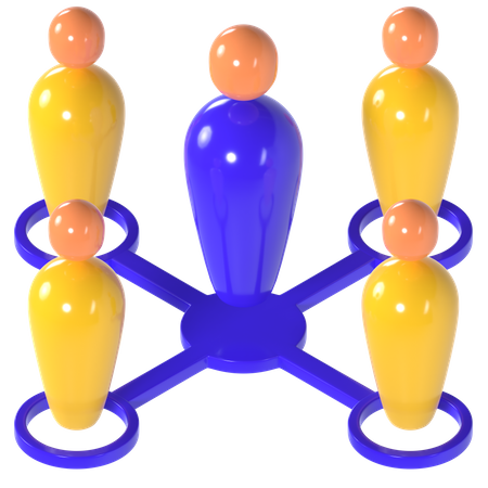Business team  3D Icon