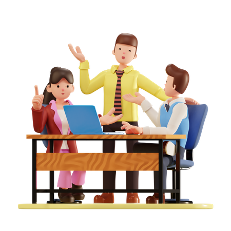 Business Team  3D Icon