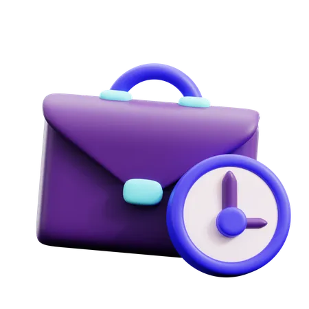 Business Time  3D Icon