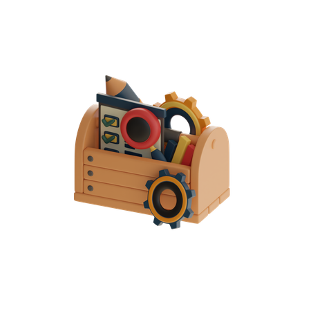 Business Toolkit  3D Icon
