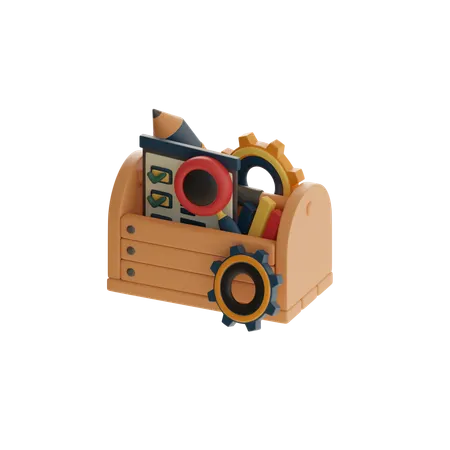 Business Toolkit  3D Icon