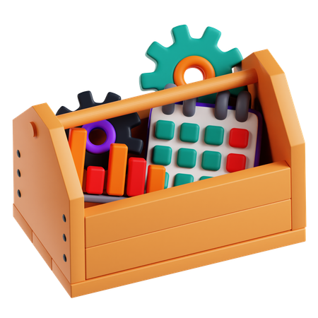 Business Toolkit  3D Icon