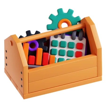 Business Toolkit  3D Icon
