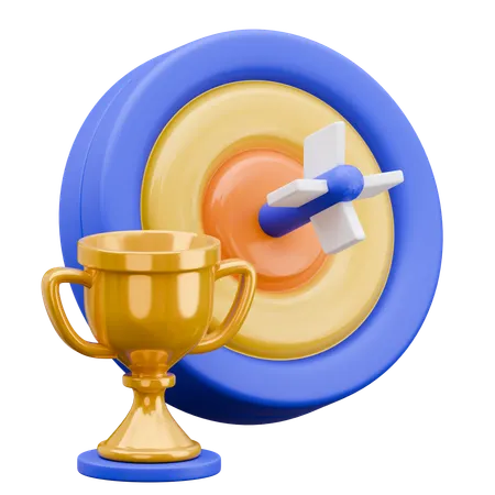 Business Traget  3D Icon