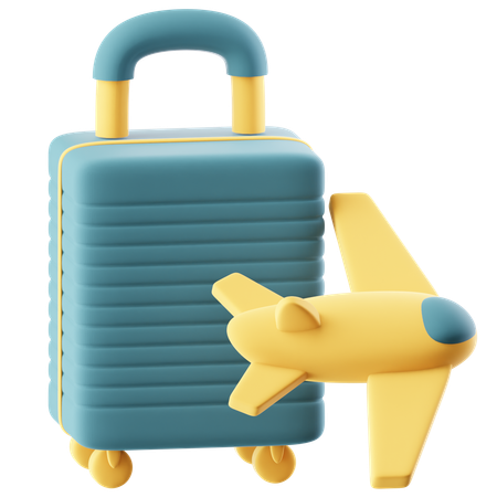 Business Trip  3D Icon