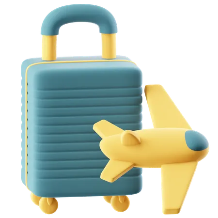 Business Trip  3D Icon