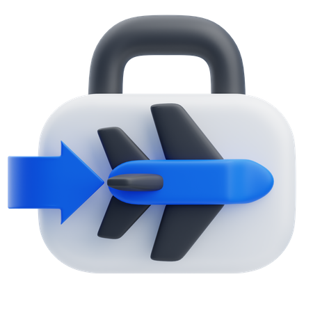 Business Trip  3D Icon