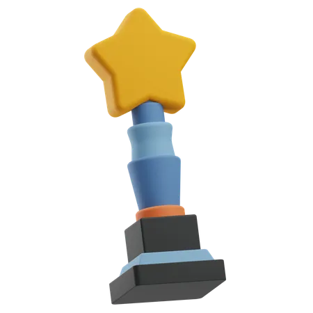Business Trophy  3D Icon