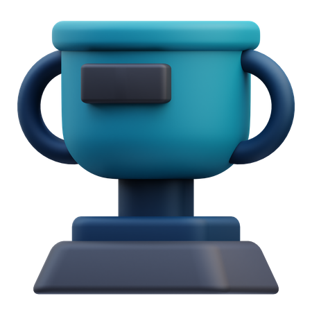 Business Trophy  3D Icon