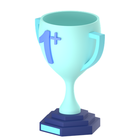 Business Trophy  3D Illustration