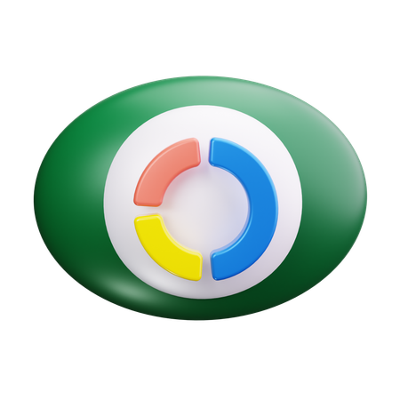 ビジネスビジョン  3D Icon