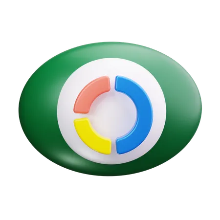 ビジネスビジョン  3D Icon