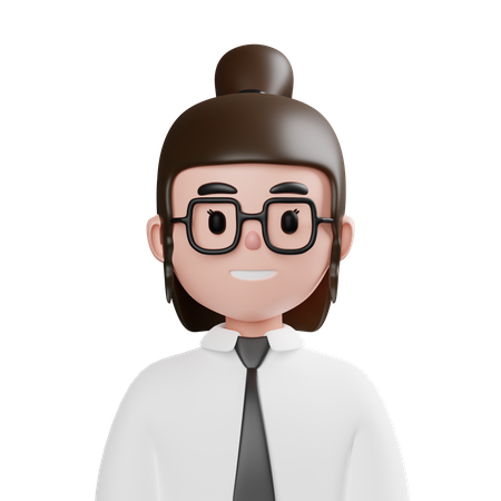 Business Woman  3D Icon