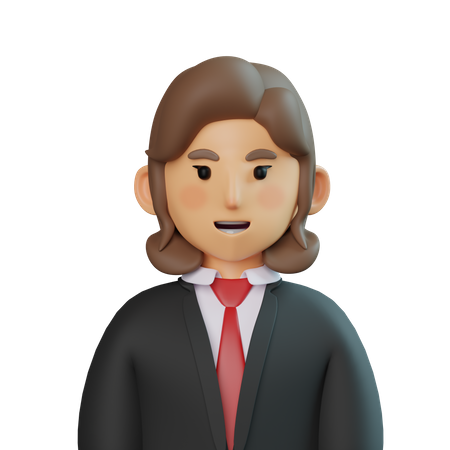 Business Woman  3D Icon