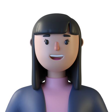 Business Woman  3D Icon