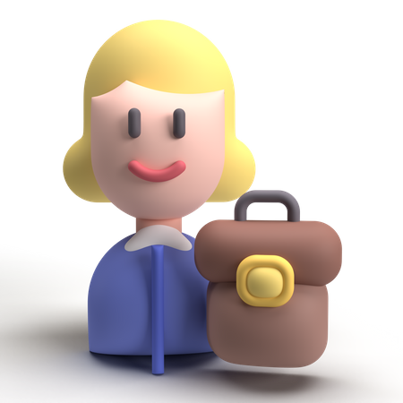 Business Women  3D Icon