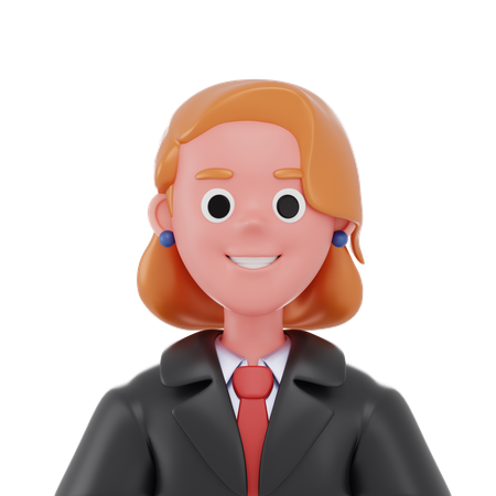 Business Women  3D Icon