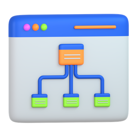 Business Workflow 3D Icon