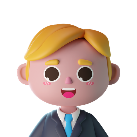 Businessman  3D Icon