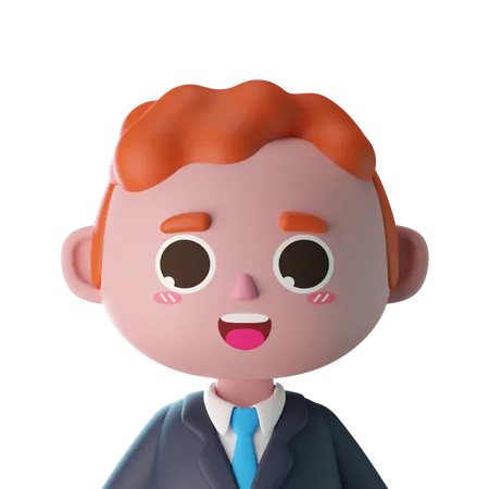 Businessman  3D Icon