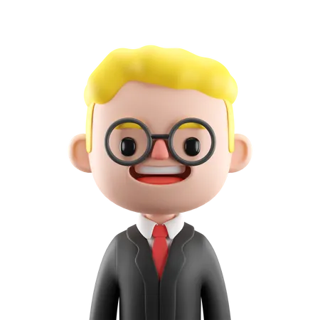 Businessman  3D Icon