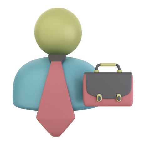 Businessman  3D Icon