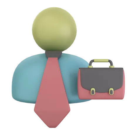 Businessman  3D Icon