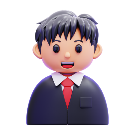 BUSINESSMAN  3D Icon