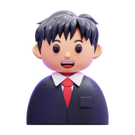 BUSINESSMAN  3D Icon