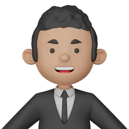 Businessman  3D Icon