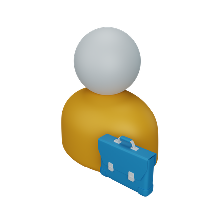 Businessman  3D Icon