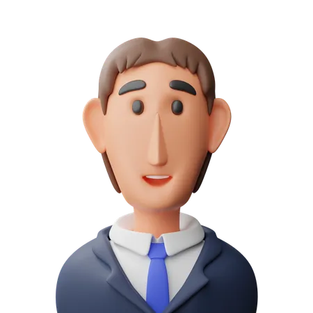 Businessman  3D Icon