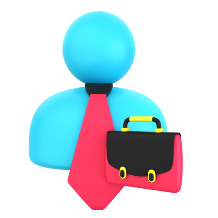 Businessman  3D Icon