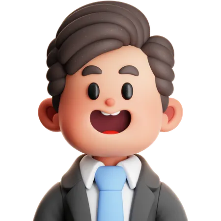 Businessman  3D Icon