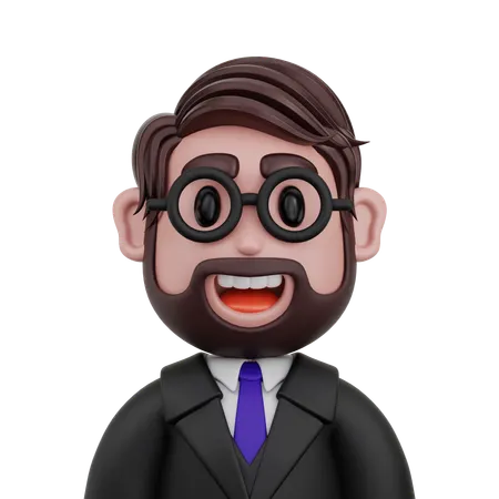 Businessman  3D Icon