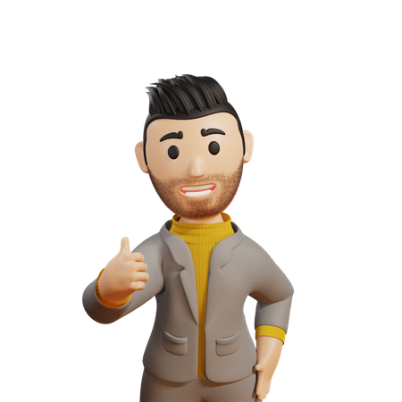 Businessman  3D Icon